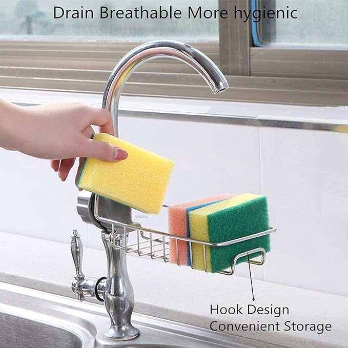 Kitchen Sponge Holder Faucet Holder