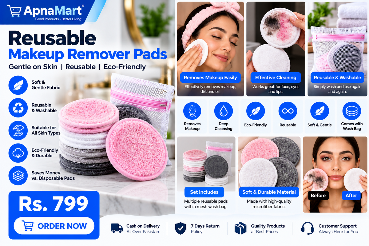 Reusable Makeup Remover Pads