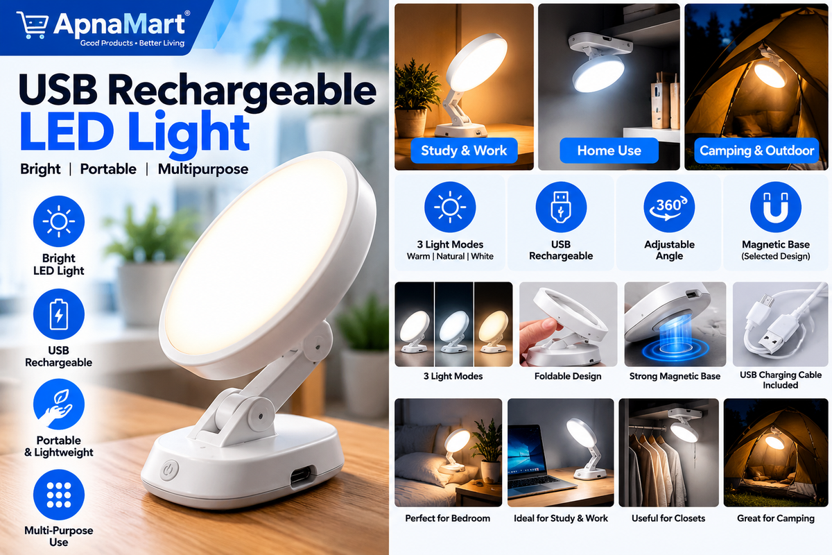 USB Rechargeable LED Light