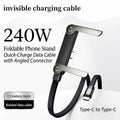 2-in-1 Charging Cable with Phone Stand